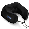 U-shaped heated massaging neck pillow